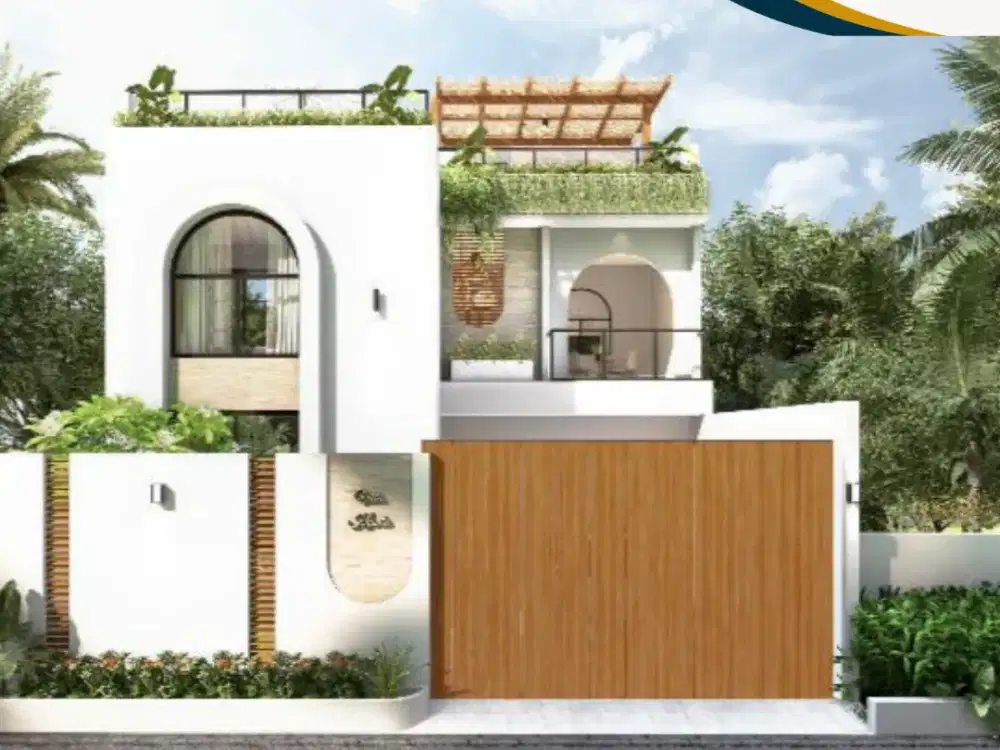 Villa Baru Konsep Design Mediterania di Pusat Ungasan