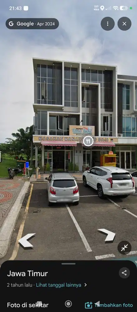Disewakan  Ruko North West Citraland Surabaya Barat
