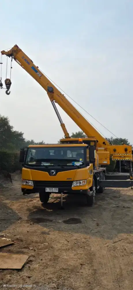 Mobile crane xcmg 25 ton tahun 2021