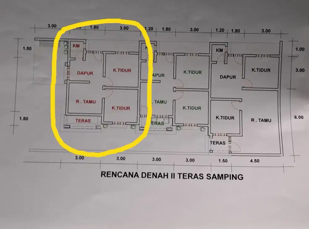 Di sewakan rumah strategis - Depan Bali kado Karya Jaya