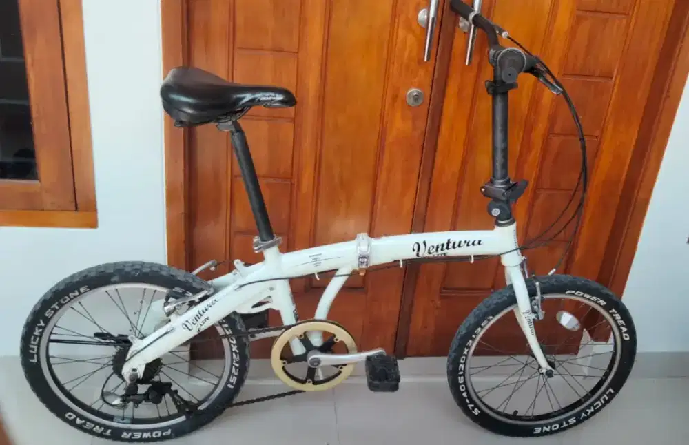 Sepeda Lipat VENTURA GO-LITE ring 20 frame alloy