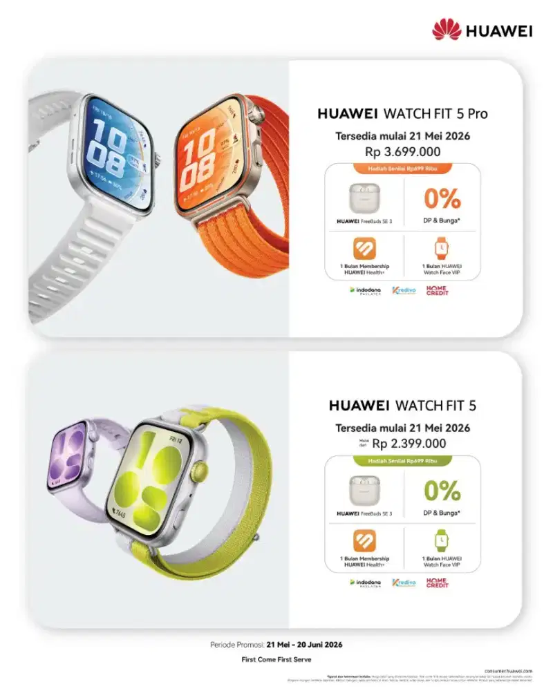 Huawei Watch Fit 5 Series