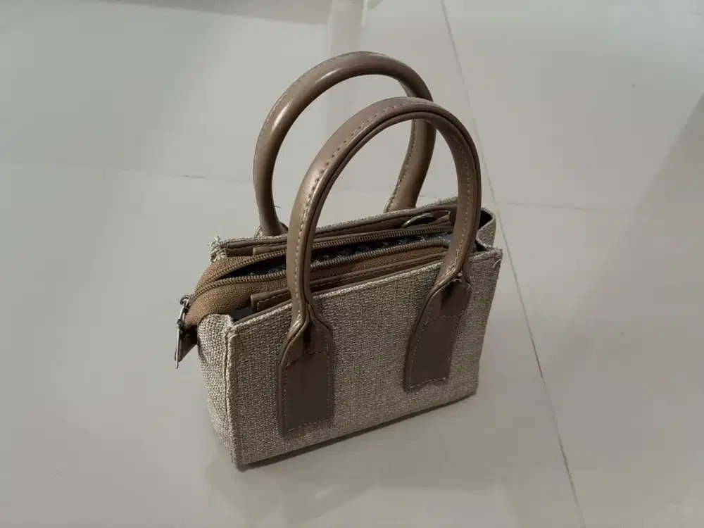 Tas Kanvas Taupe