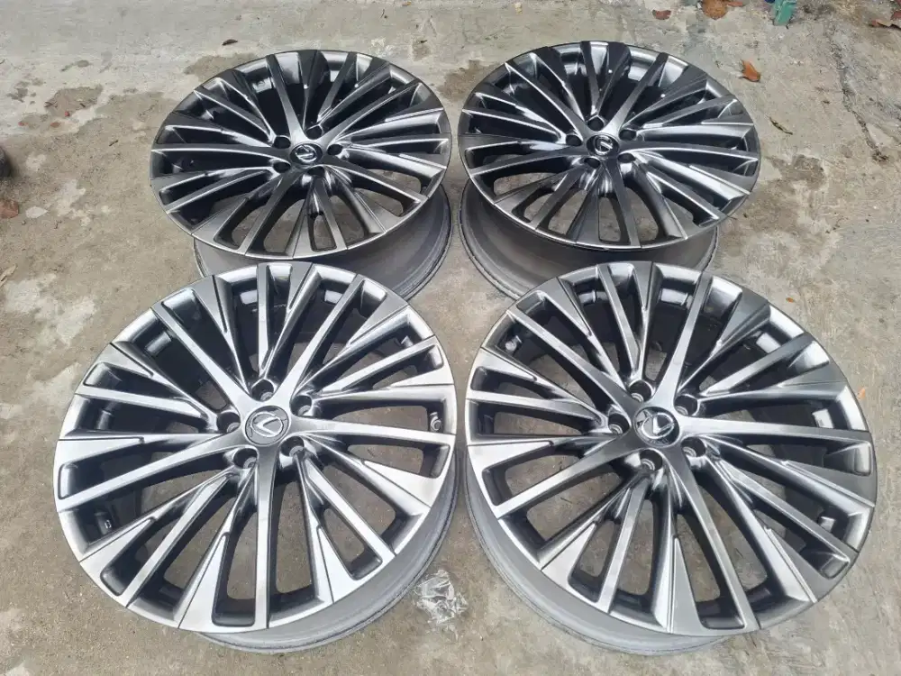 di jual velg Lexus rx 350 r21 original kondisi mulus