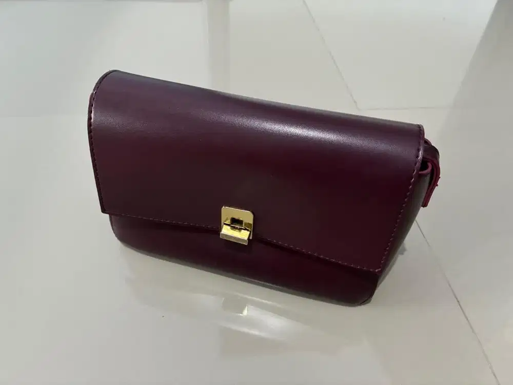 Tas Miniso Maroon