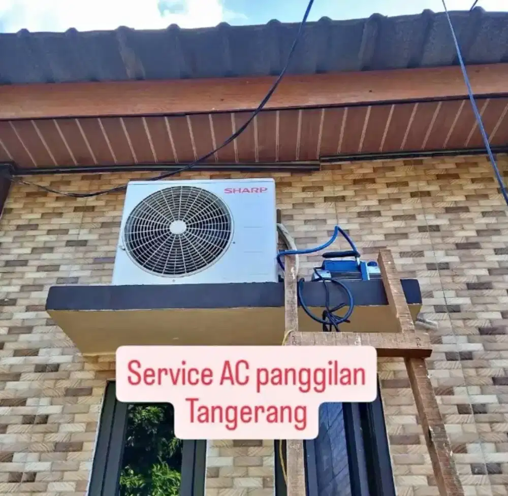 Bongkar Pasang ac, servis ac, Cuci, isi ulang/ Tambah freon, vakum dll