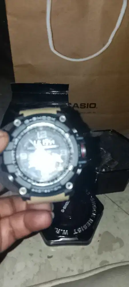 Casio G shock mudmaster GG 1000 1A5 Original cream