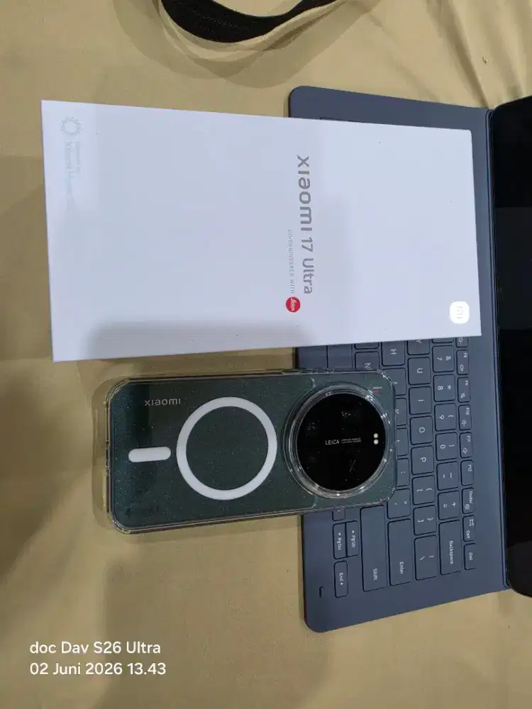 Xiomi 17 Ultra 1 Tera Green Resmi Like New
