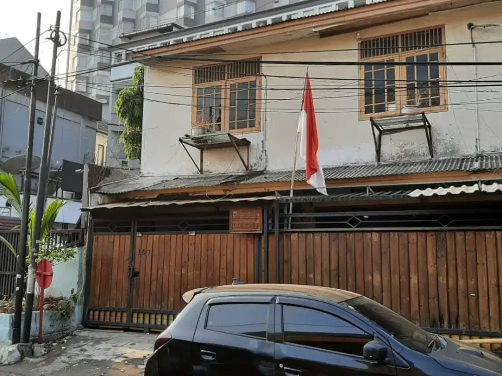 Jual Murah Kavling/Rumah Tua Hoek (Cikini Raya)