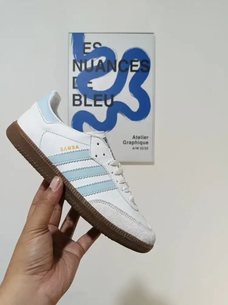 samba og white blue premium