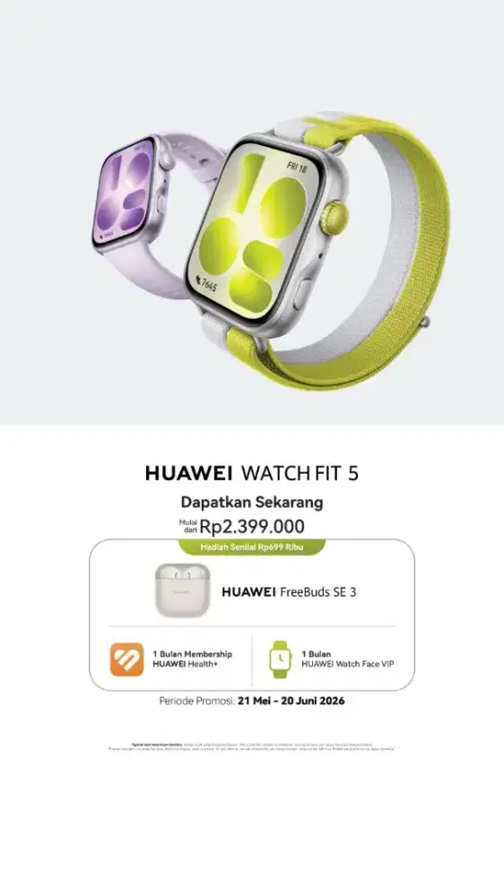 Huawei Watch Fit 5 Series