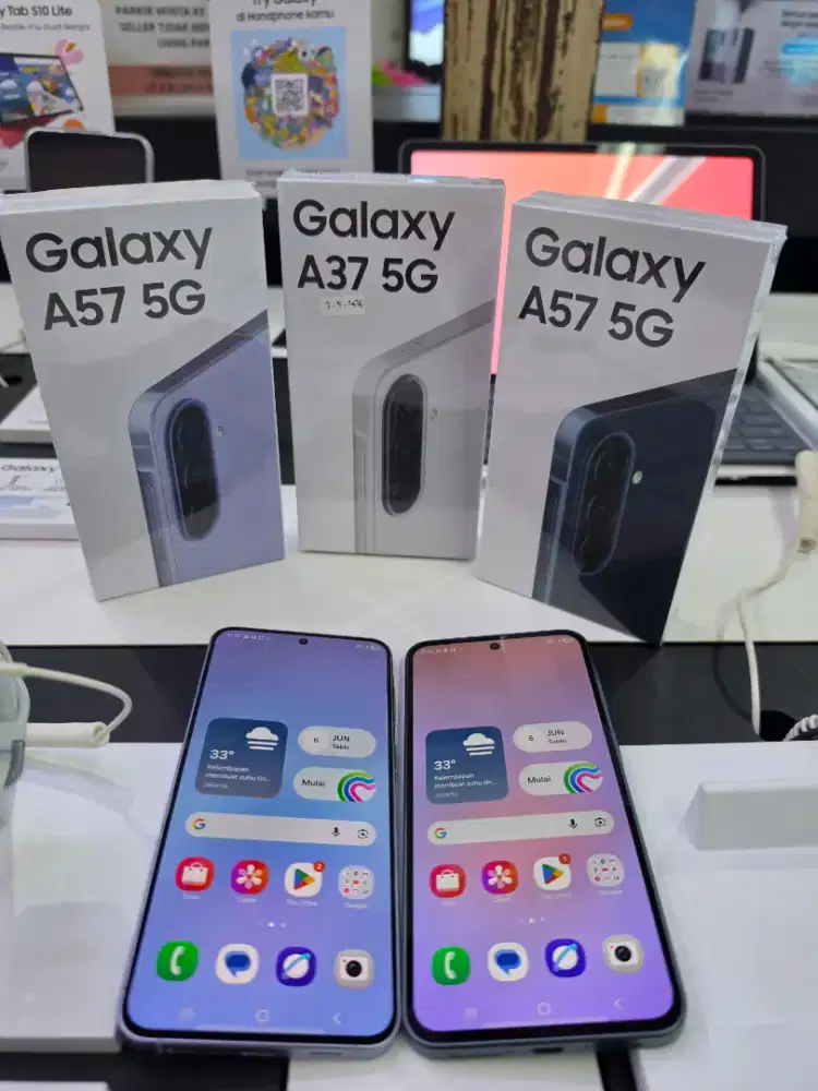 NEW GALAXY A57 8/256, 12/256 GARANSI RESMI 1 TAHUN