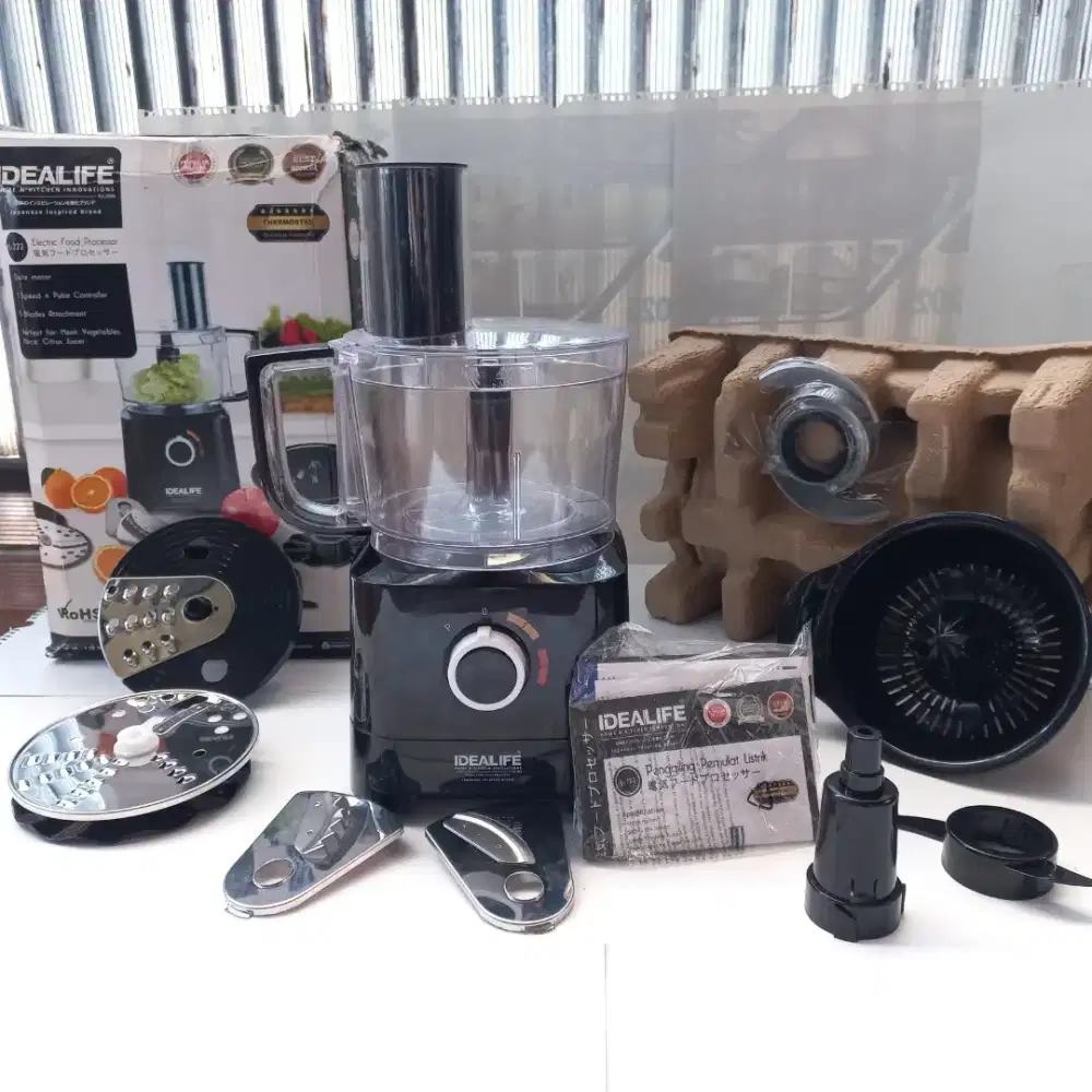 Food Processor Multifungsi Idealife Like New