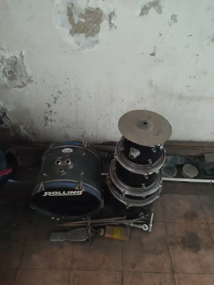 Drum Set Rolling Bekas untuk Restorasi