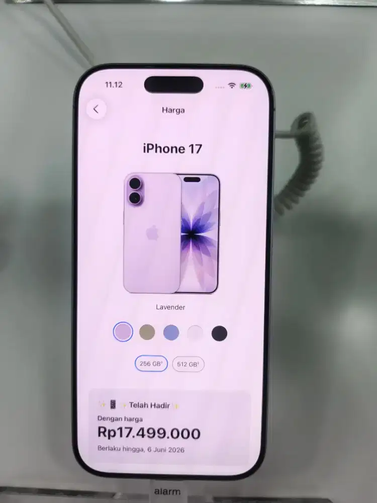 Promo cicilan iphone 17 basic 256 bebas angsuran 2 bulan