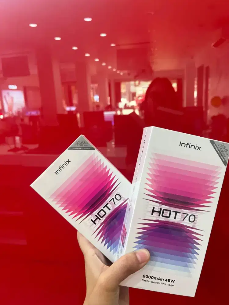 Promo New Infinix Hot 70 6/128GB kredit