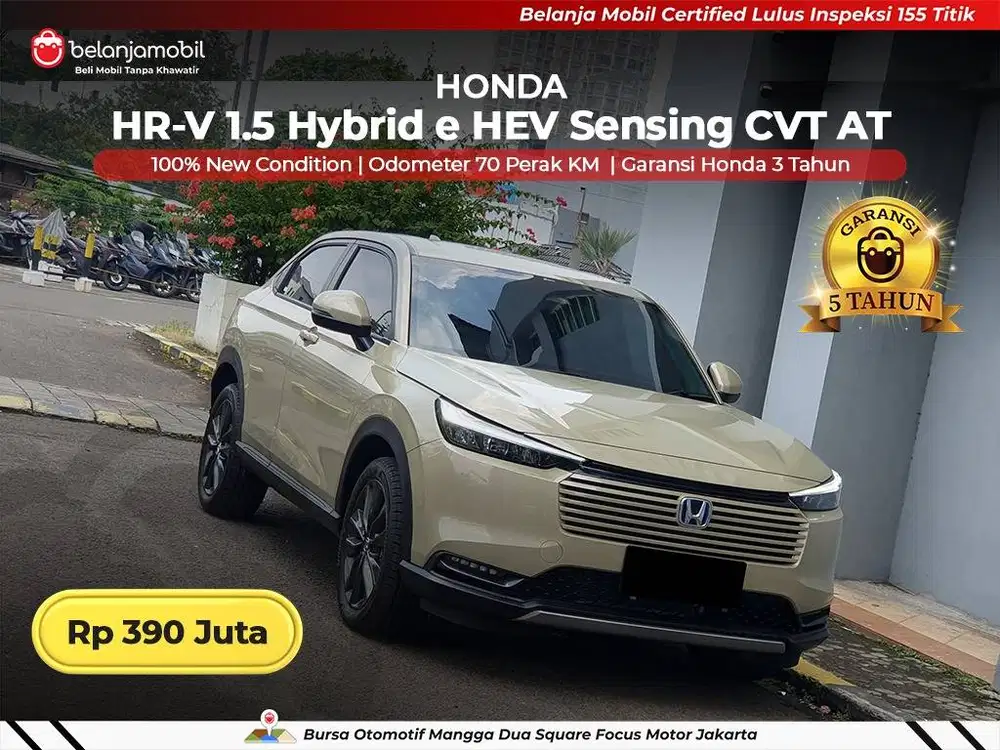 [ KM 73 PERAK ] Honda HRV HR-V HR V 1.5 Hybrid e HEV Sensing 2025/2026