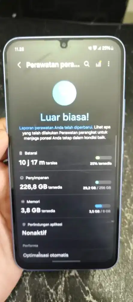Jual Bu samsung A34 ram 8/256 LCD gantian yg bagus