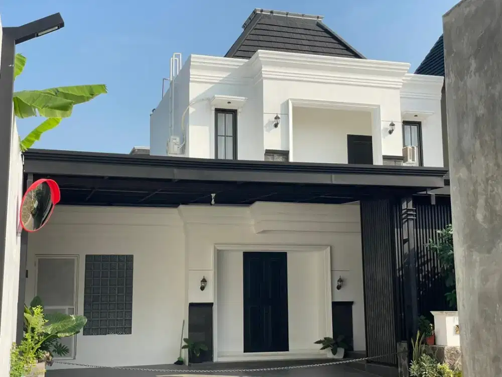 RUMAH AMERICAN CLASSIC 2 LANTAI DEKAT SEKOLAH AL AZHAR