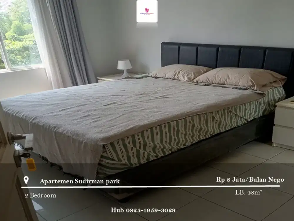 Disewakan Apartement Sudirman Park 2BR Full Furnished Tower B