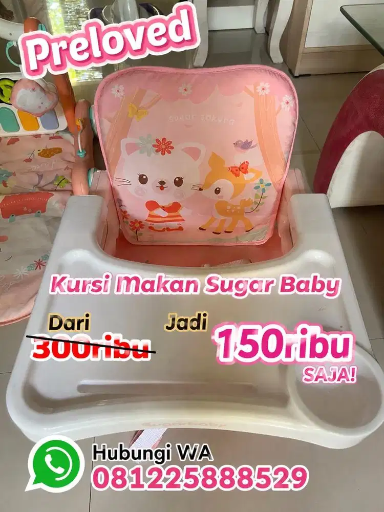 Kursi makan sugar baby