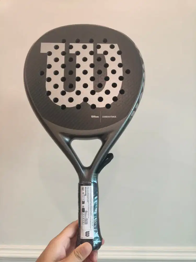 SALE Raket Padel WILSON Original Carbon Force V5