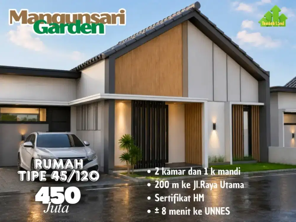 Rumah dijual dekat kampus