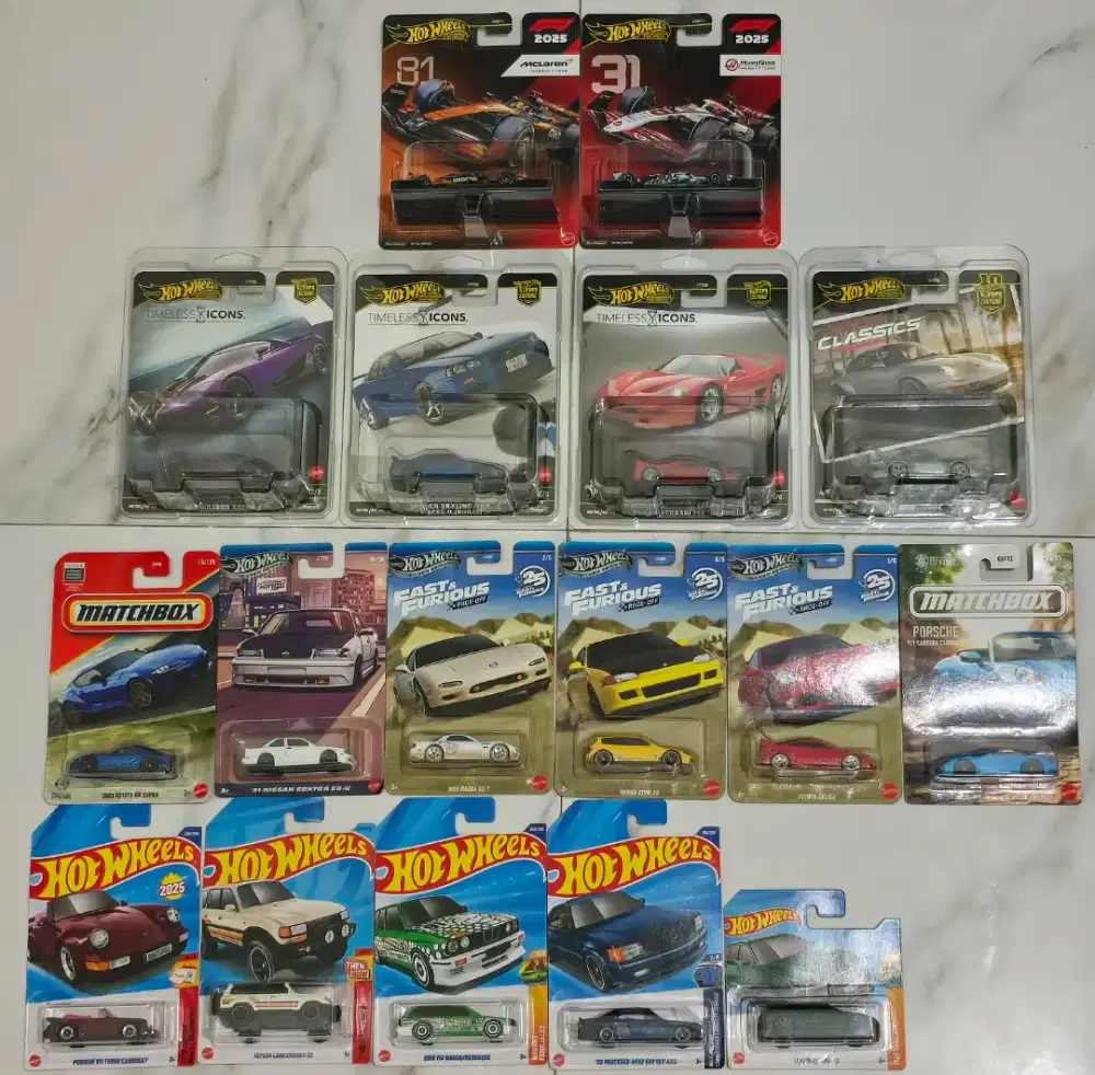 Hotwheels Premium Silver Series Regular