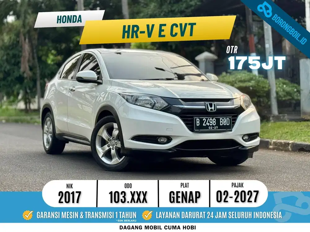Tangan Pertama | Honda HRV E Metik 2017 Putih