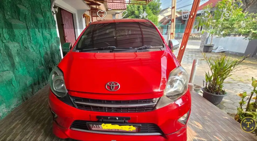 Dijual Agya 2015 Matic TRD