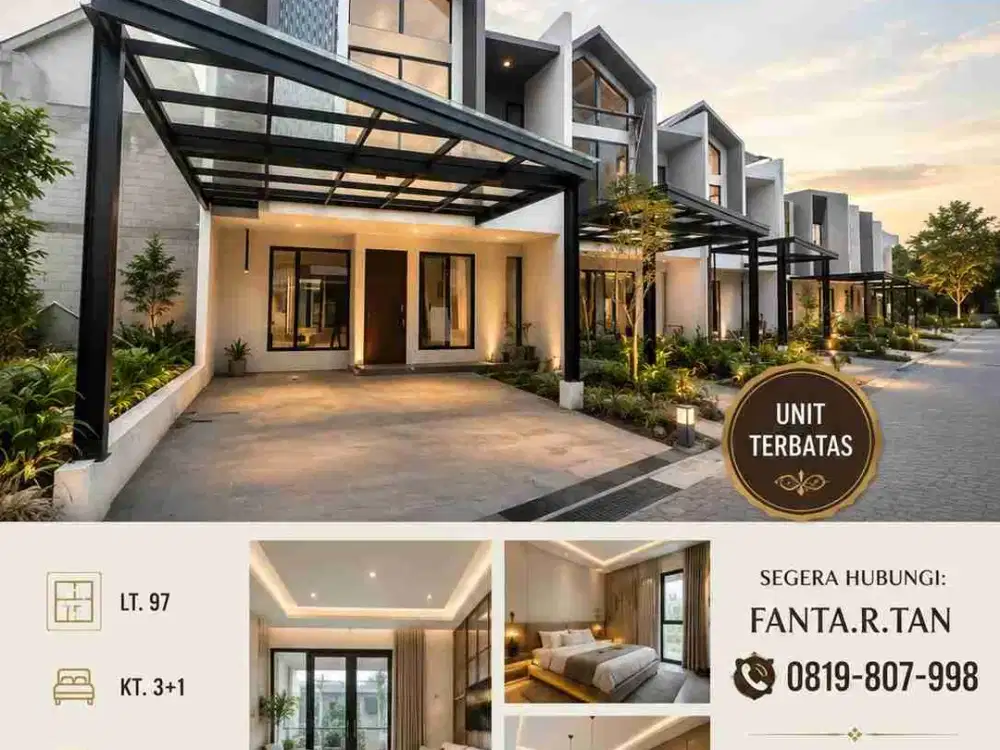 Kebayoran residence Bintaro brand new SDH include biaya unit terbatas
