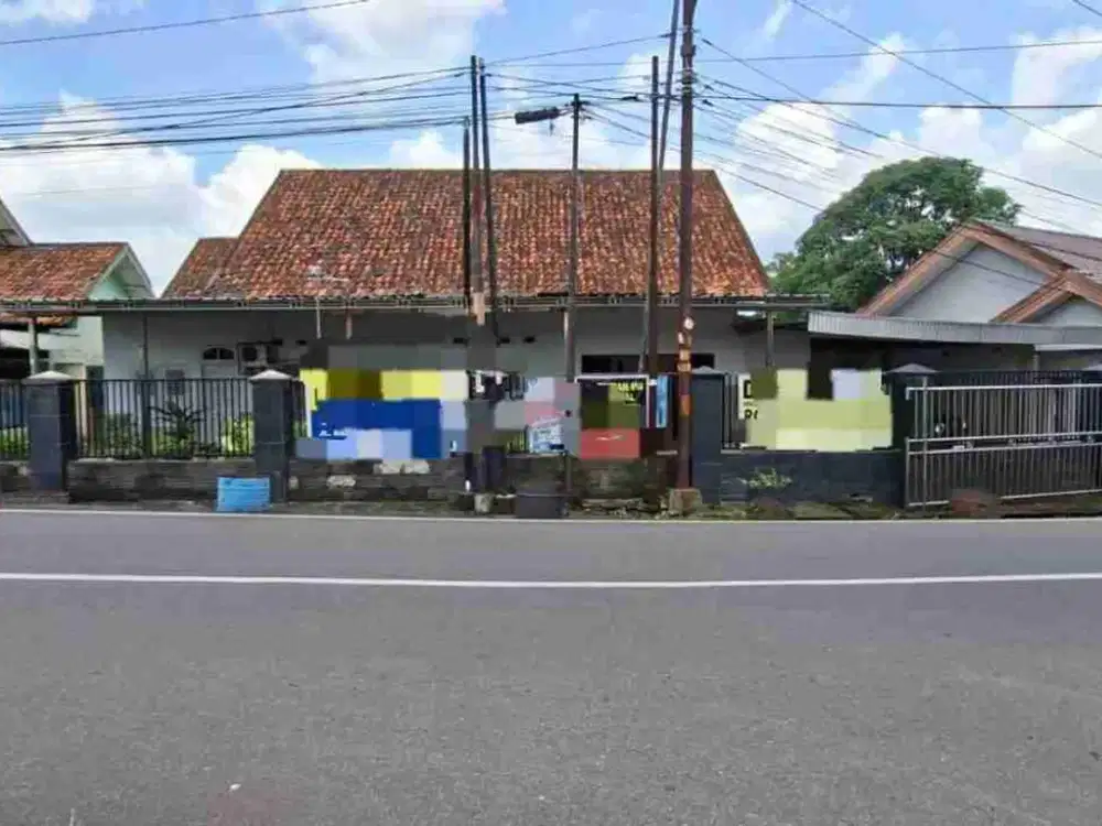 Dijual tanah bonus bangunan. di jalan Radio/Kampus Palembang