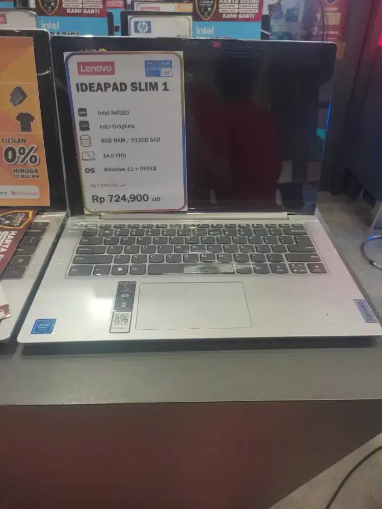 Lenovo slim 18gb 512gb SSD bisa cicilan tanpa DP