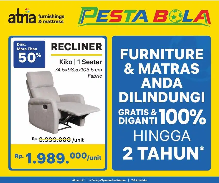 Kiko 1 Seater recliner
