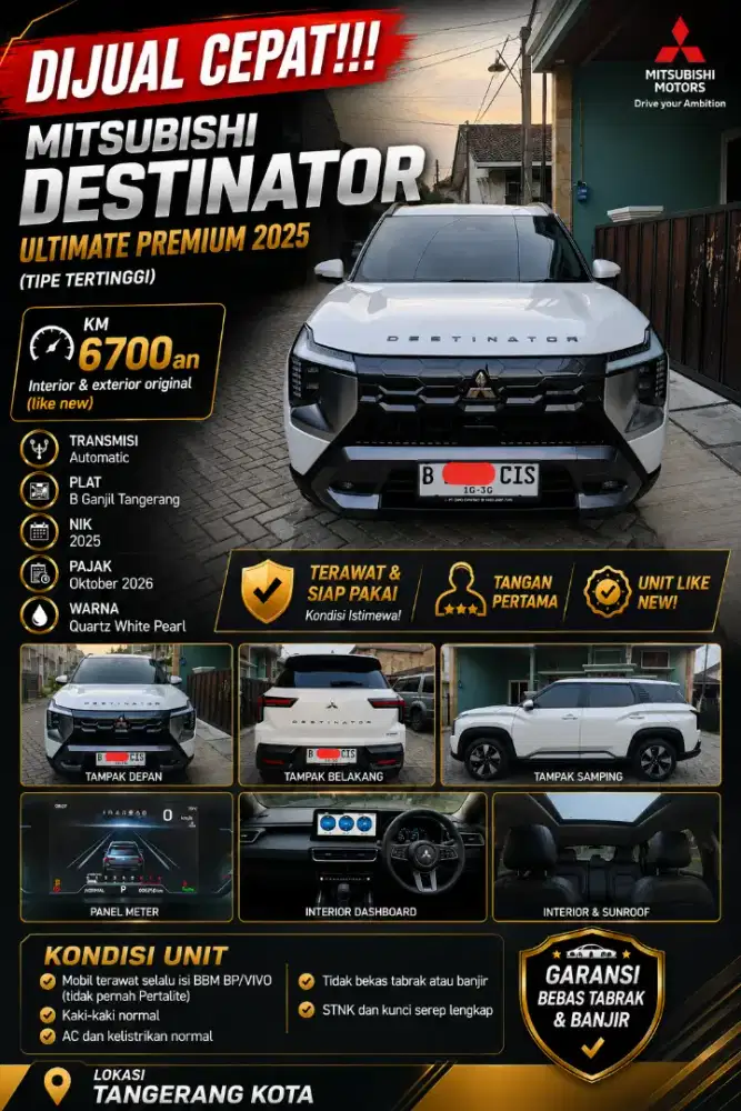 MITSUBISHI DESTINATOR ULTIMATE PREMIUM 2025