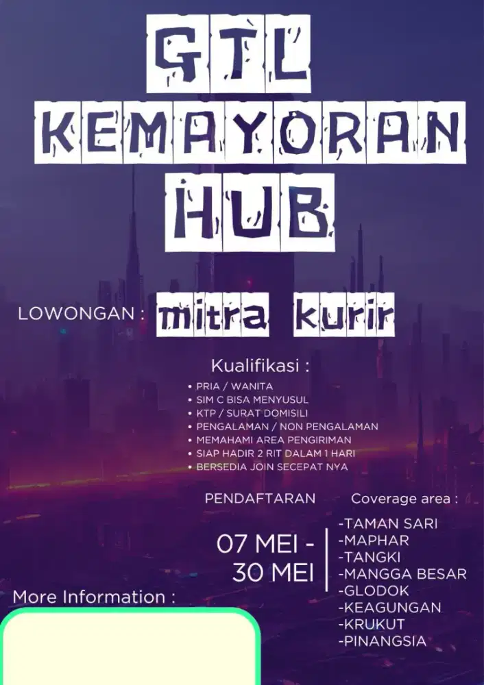 MITRA KURIR HUB TAMAN SARI