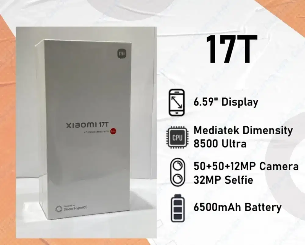 Xiaomi 17T 12GB/256GB New