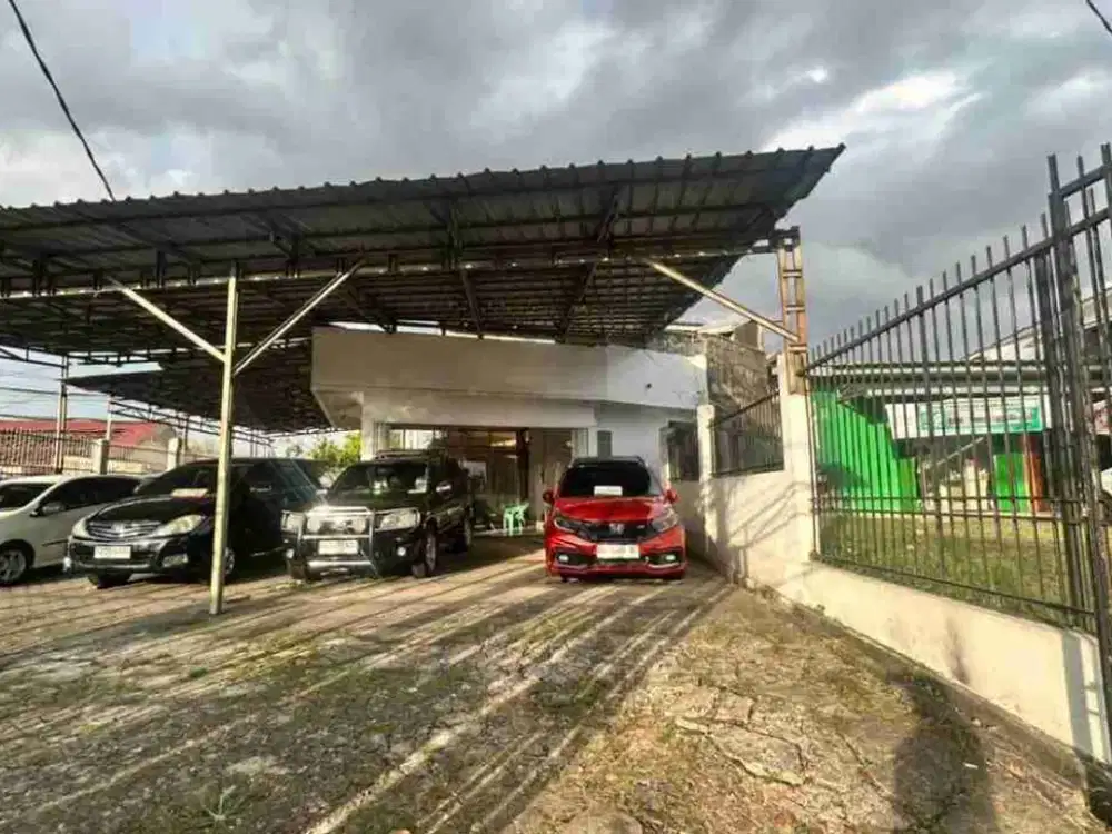 Dijual tanah dan bangunan di pinggir jalan utama Alamsyah ratuprawiranegara Palembang