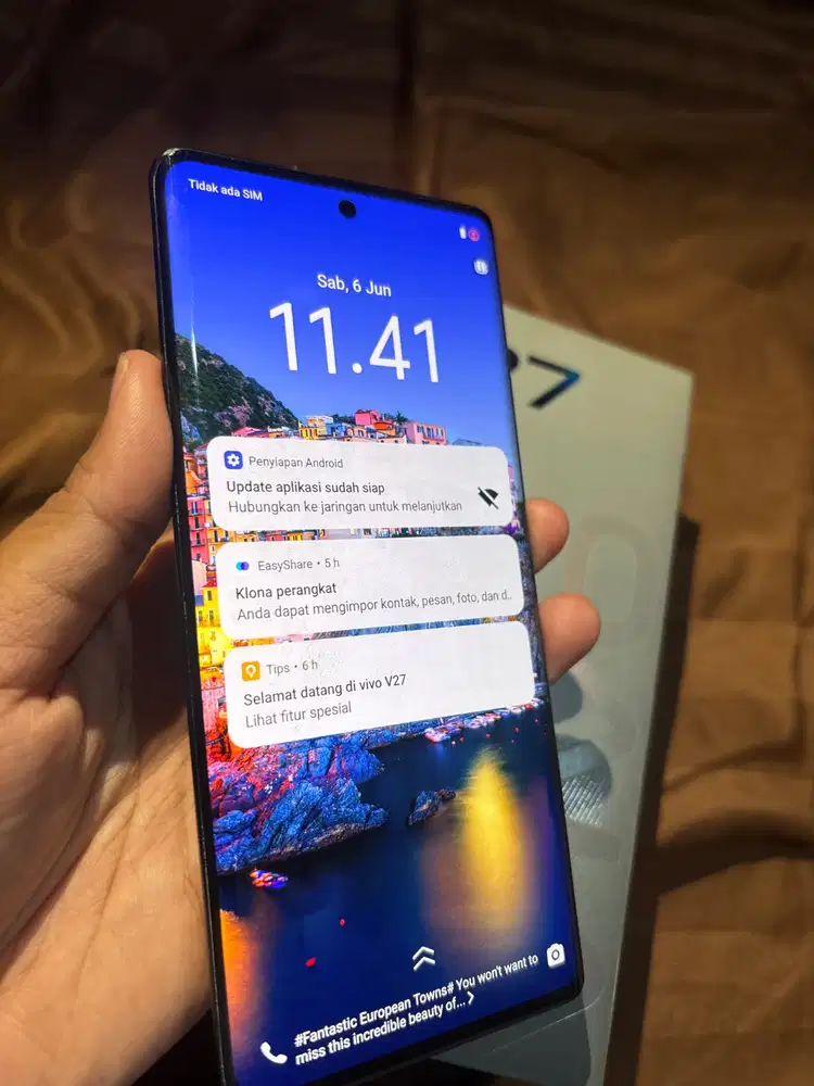 Jual vivo v27 full set mulus ori