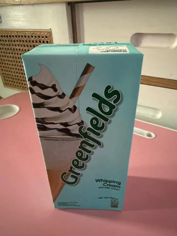 Whipping cream greenfields