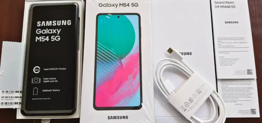 Galaxy M54 5G 8GB/256GB Baru buka hadiah jual murah 3jt