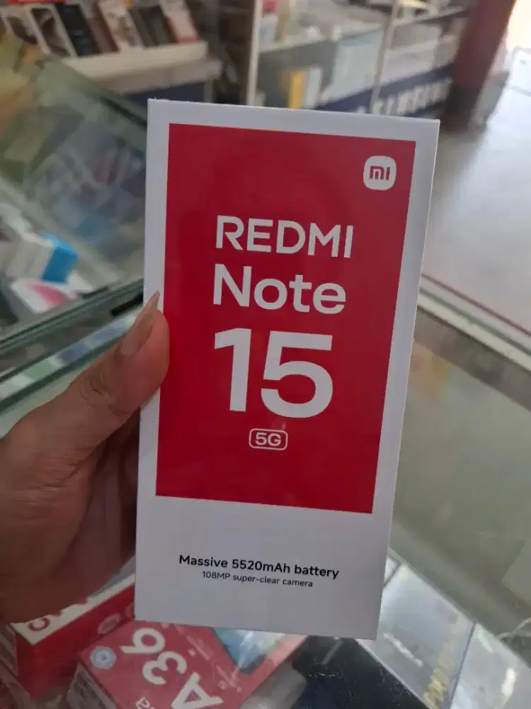 Xiaomi redmi note 15 5G ram 8/256 baru