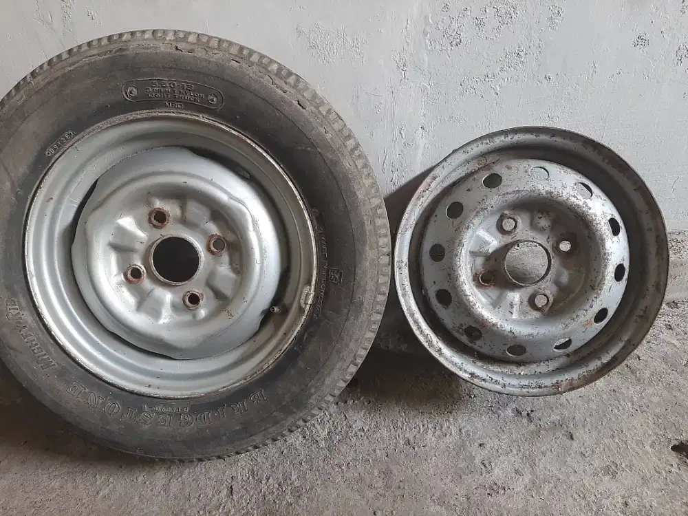 Velg Kaleng R13 lubang 4x114 lebar 5,5 inch