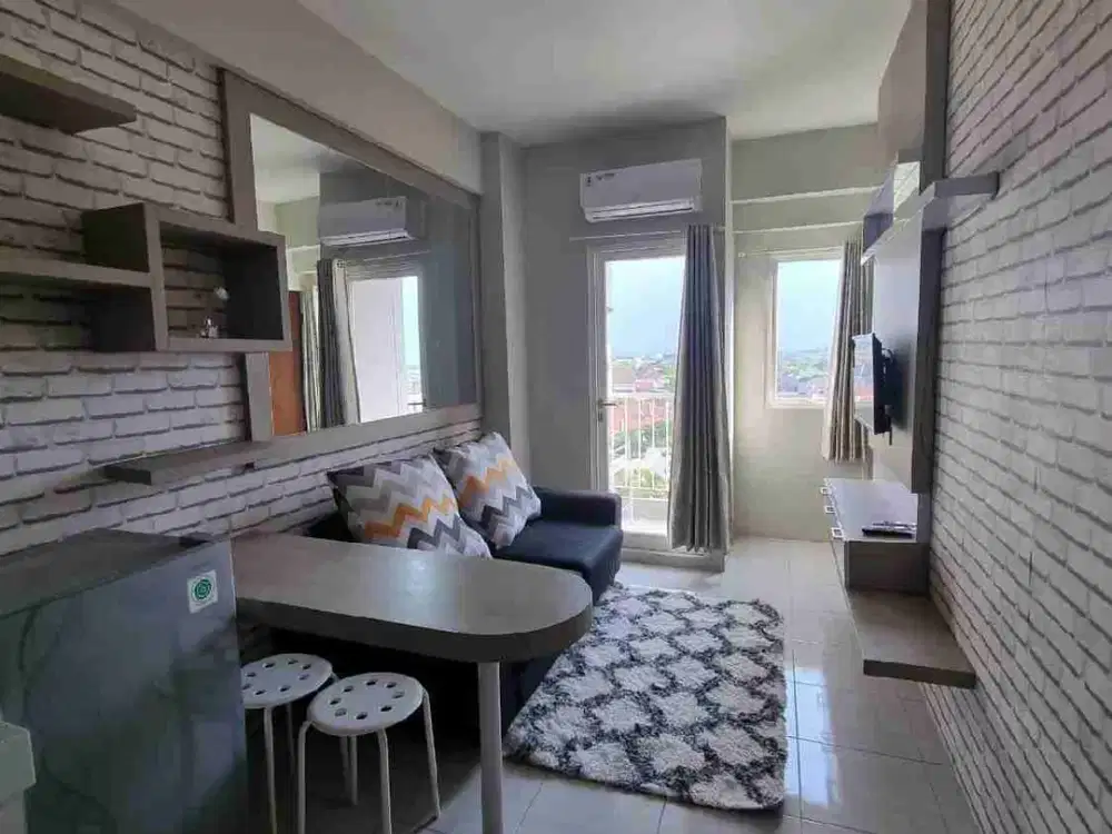 Dijual Apartemen Puncak Dharmahusada 2BR Furnished