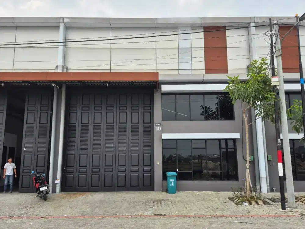 DISEWAKAN BARU GRESS Gudang Margomulyo Permai