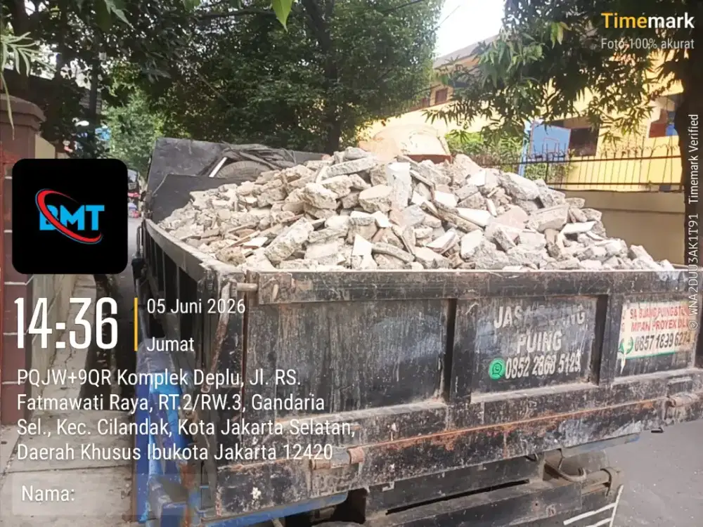 Jasa urugan tanah dan puing