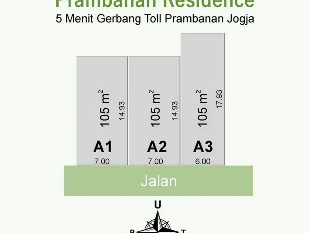 Dekat Candi Sojiwan Tanah Dijual Jogja Jl. Solo-Jogja