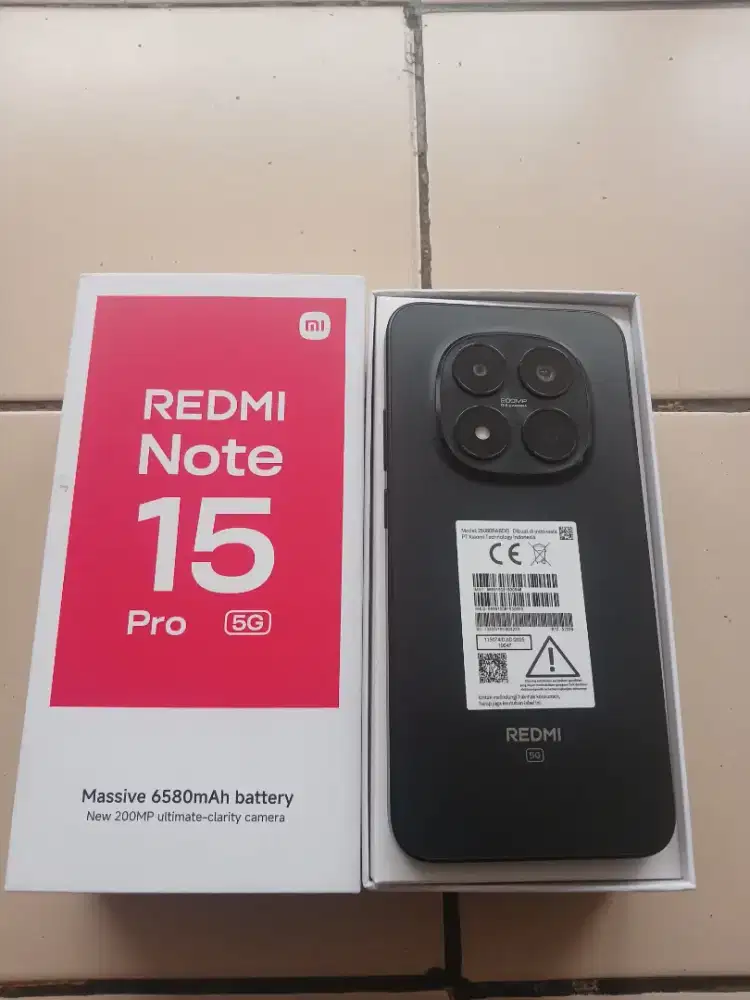 Redmi note 15 pro 5G ram 12/512