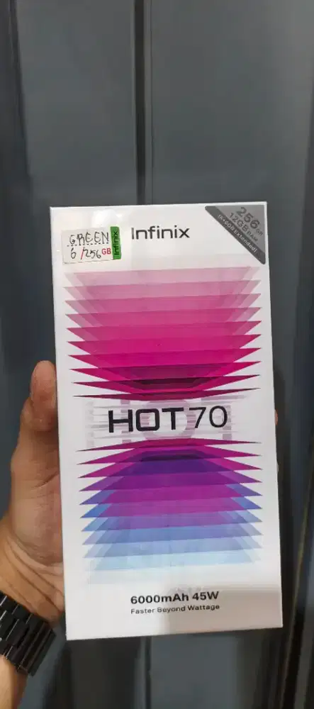 PROMO INFINIX HOT 70 RAM 6/256 GB