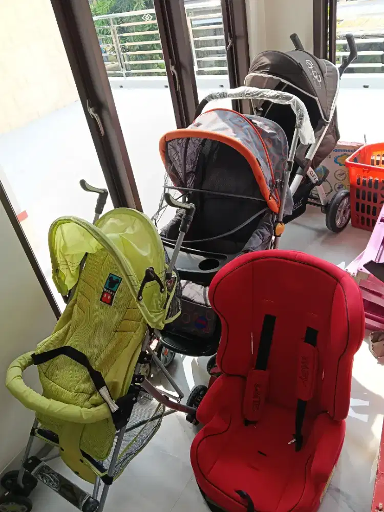 STROLLER dan jok bayi mobil